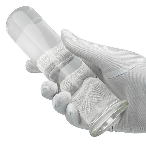 Roluck Glas Analplug Buttplug,Groß Glasplug Butt Plug SM Masturbation G-Punkt Stimulator für Frauen Männer Paare Valentine's Gift Sexspielzeug Sex-Toys