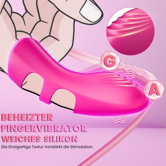 Fingerüberzieher APP Vibrator Fingervibrator Sexspielzeug für Paare Portable Sex Toys, Vibration für Frauen Vibratorensets für frauen Klitoris G-punkt mit 10 Vibrationsmodi Sex Spielzeug für die Frau