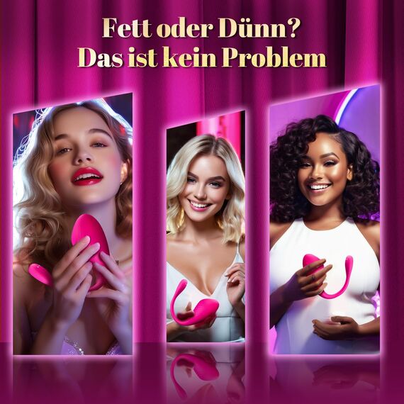 Vibration für Frauen mit APP, Vibrator Sex Spielzeug für die Frau mit 9 Vibrationsmodi, Vibratorensets für frauen Sex Spielzeug für die Paare, Sexspielzeug Vibratoren Sex Toys