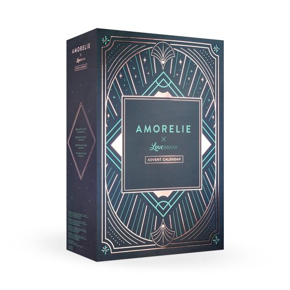 AMORELIE Erotischer Adventskalender für Paare Singles & Erwachsene | Erotik-Set mit 24 sinnlichen Überraschungen (Original 2025)