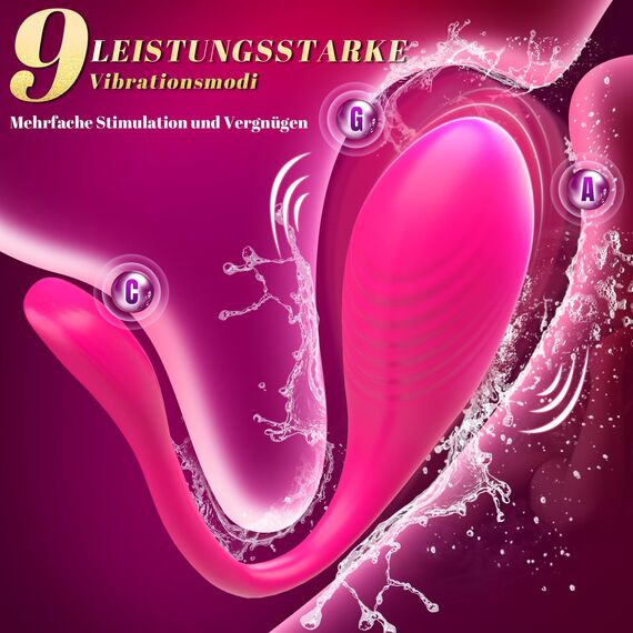 Vibration für Frauen mit APP, Vibrator Sex Spielzeug für die Frau mit 9 Vibrationsmodi, Vibratorensets für frauen Sex Spielzeug für die Paare, Sexspielzeug Vibratoren Sex Toys
