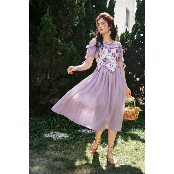 Scarlet Darkness Bustier-Top für Damen, Renaissance-Blumenmuster, Schnürung, Bodyshaper, Korsett mit Reißverschluss, 46