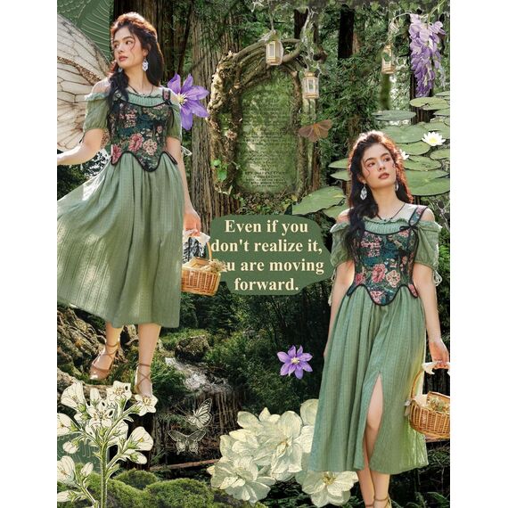 Scarlet Darkness Bustier-Top für Damen, Renaissance-Blumenmuster, Schnürung, Bodyshaper, Korsett mit Reißverschluss, Mitternachtsrosa, 14