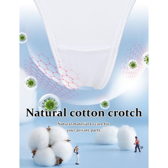 comeondear Brazilian Slip Damen Spitze Unterhosen Tanga Große Größen Frauen Unterwäsche Set Sexy Erotische Höschen Mini G String für Sex Dessous Reizwäsche Curvy Thong Women Lingerie(Weiß,XXL)