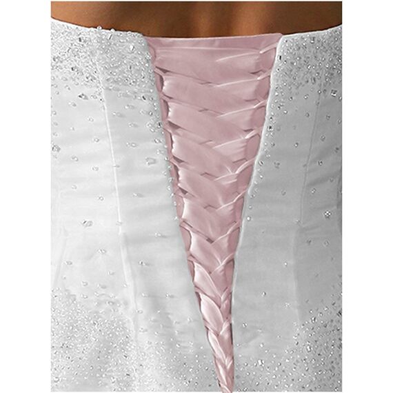 QRBTSCL Damen Hochzeitskleid, Reißverschluss, verstellbare Passform, Satin, Korsett am Rücken, Schnürschuh für Ballkleid, Lila / Grau, 10