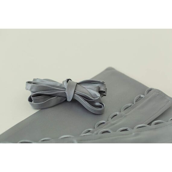 YCShun Damen Hochzeitskleid ReiÃŸverschluss verstellbare Passform Satin Korsett Zurück Kit Schnürung für Ballkleid - Elfenbein - 36 cm