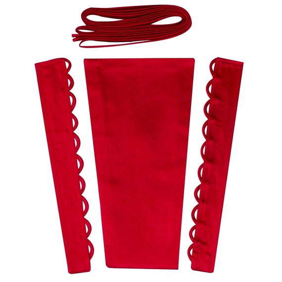 YCShun Damen Hochzeitskleid ReiÃŸverschluss verstellbare Passform Satin Korsett Zurück Kit Schnürung für Ballkleid - Rot - 61 cm