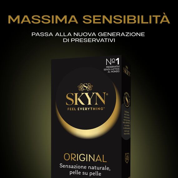 SKYN Original 6 Stück Ultraweiche Kondome ohne Latex