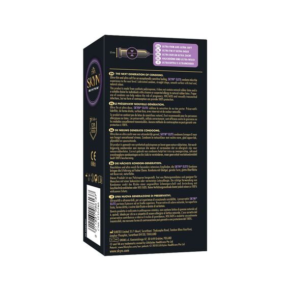 Manix SKYN Elite, transparente Kondome, Einheitsgröße
