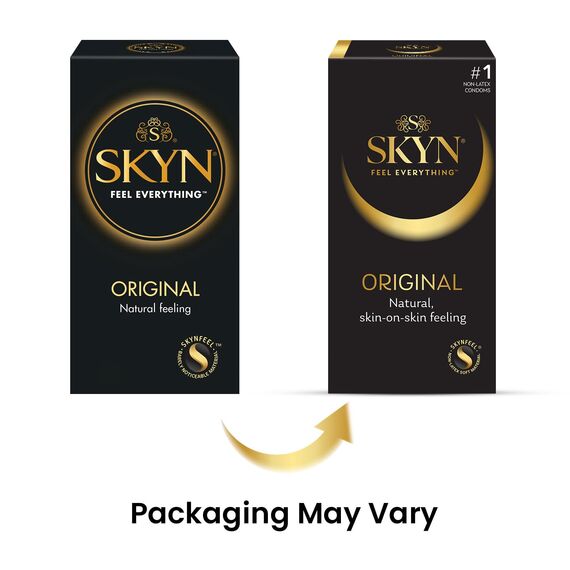 SKYN Original Kondome ultra-weich, latexfrei, 40 Stück, altes Modell, Black, 40 Unità (Confezione da 1)