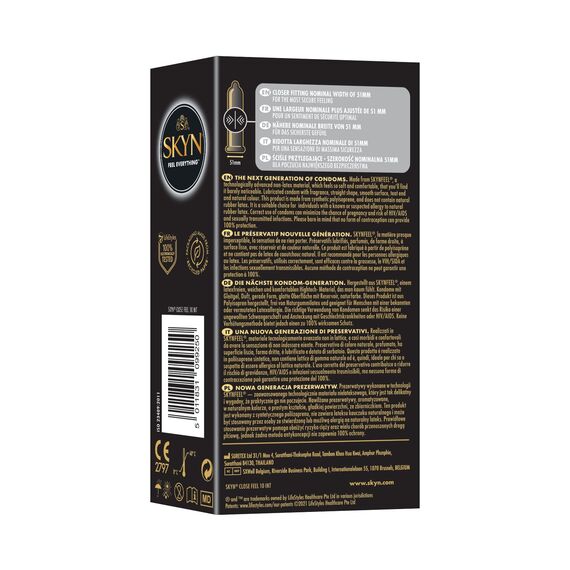 Skyn Close Feel Kondome Transparent Einheitsgröße