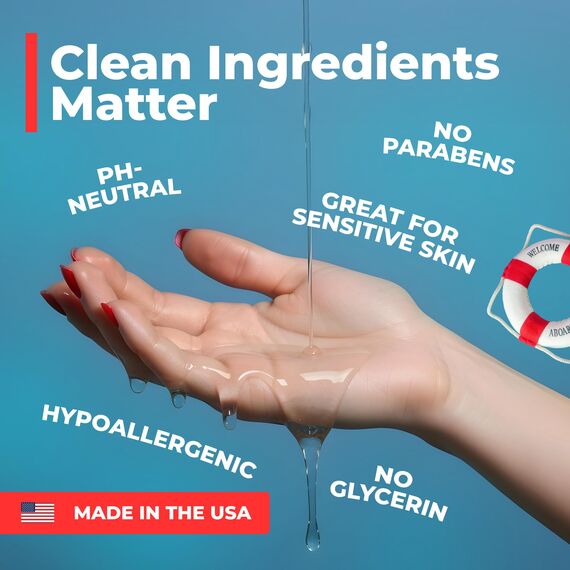 SWISS NAVY Premium Silikon Sex Gleitmittel, 2 Unzen, Gleitmittel für Männer, Frauen & Paare. MD Science Lab