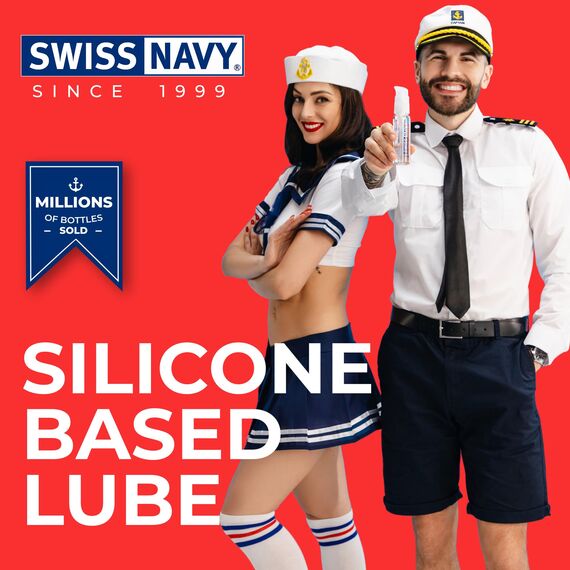 SWISS NAVY Premium Silikon Sex Gleitmittel, 2 Unzen, Gleitmittel für Männer, Frauen & Paare. MD Science Lab