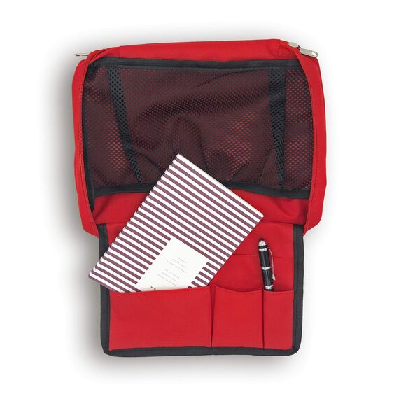 Dakita Erste-Hilfe Tasche zum 50. Geburtstag – Lustiges Geschenk für Männer & Frauen – 28×18×8 cm – rot, ohne Inhalt