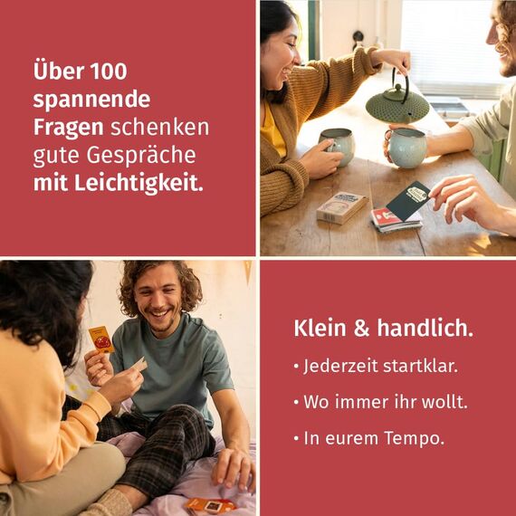 Das neue PaarMinuten Doppelpack – 2 Spiele mit je 53 interaktiven Gesprächsimpulsen für Paare – Valentinstag 2026, für Frauen, Männer, Eltern, spannende Fragekarten ... NEUES PAARMINUTEN DOPPELPACK