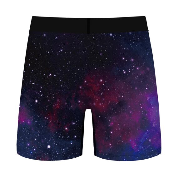 Aueyan, Lustige Herren-Unterwäsche, Valentinstagsgeschenk für ihn, Freches Gag-Geschenk, Ehemann, Freund, Coole Galaxie-Elefanten-Unterhose