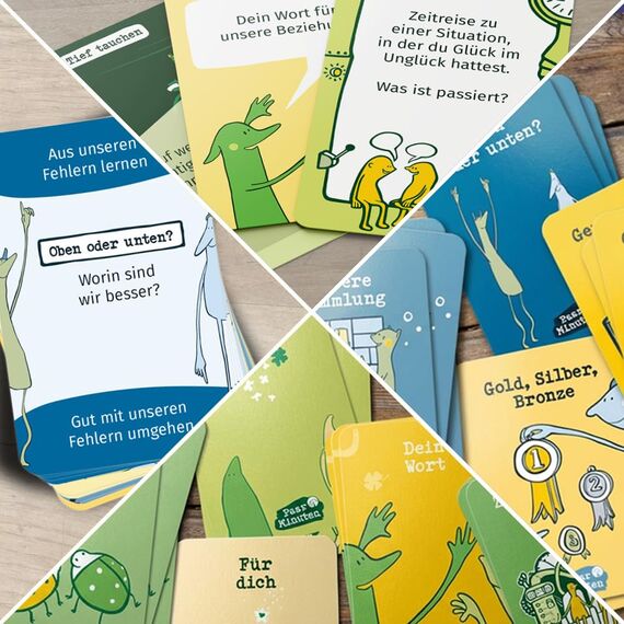 Das neue PaarMinuten Doppelpack – 2 Spiele mit je 53 interaktiven Gesprächsimpulsen für Paare – Valentinstag 2026, für Frauen, Männer, Eltern, spannende Fragekarten ... NEUES PAARMINUTEN DOPPELPACK