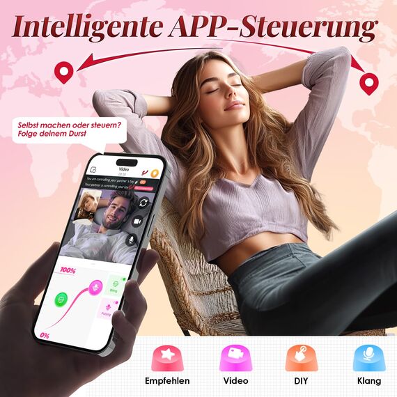 Dildo Vibratorensets für Frauen, Sex Spielzeug für Die Frau Vibrator mit 7 Zungenlecken 7 Schlagmodi 7 Vibrationmodi, Vibration für Frauen Sexspielzeug Brustwarzensauger Klitoris Stimulator für Sie