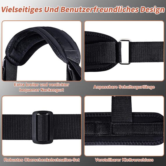 BDSM Bondage Sex Spielzeug Für die Paare für Hals Bis Zum Handgelenk Oberschenkel Sex Sling und Knöchel SM Kits Fesseln Für Set Bondageset Fessel Set Anfänger Sex Toys