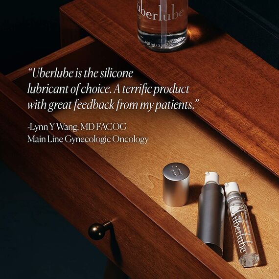 Überlube Silikonschmiermittel Reiseschmiermittel | Latexsicheres Silikonschmiermittel Persönliche Schmierung | geruchloses Sexschmiermittel für Paare Vergnügen, geschmacksneutral - Pink 15ml (Weiss)