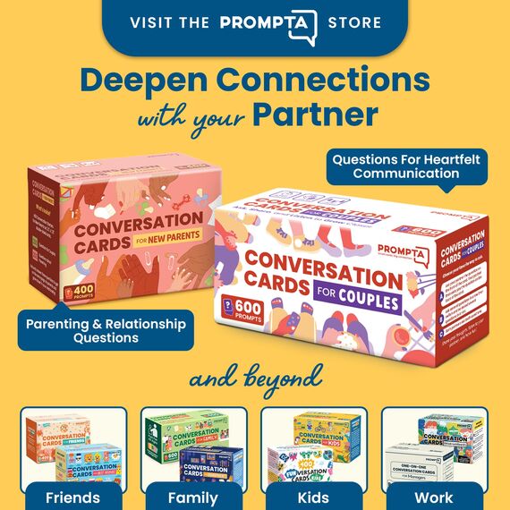 Rayliad 600 Gesprächskarten für Paare - Paare Spiele Beziehungsfragen - Kartenspiele für Paare - Gesprächsstarter für Date Night - Paare Spiel zum Verbinden und Sprechen - Paare Geschenke