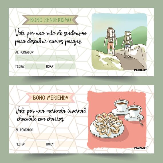 PACKLIST Talonario für Paare: 22 Romantische Gutscheine für Verliebte. Ideal für Anlässe wie Valentinstag oder Geburtstag.