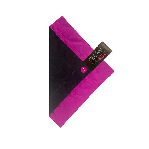 beGLOSS Wipe - Perfect Shine Latex Poliertuch - Small
