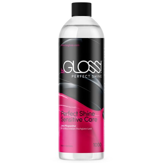 beGLOSS Perfect Shine 1000 - Silicon Latex ÖL Hochglanz Politur für Gummi- & Latex Kleidung