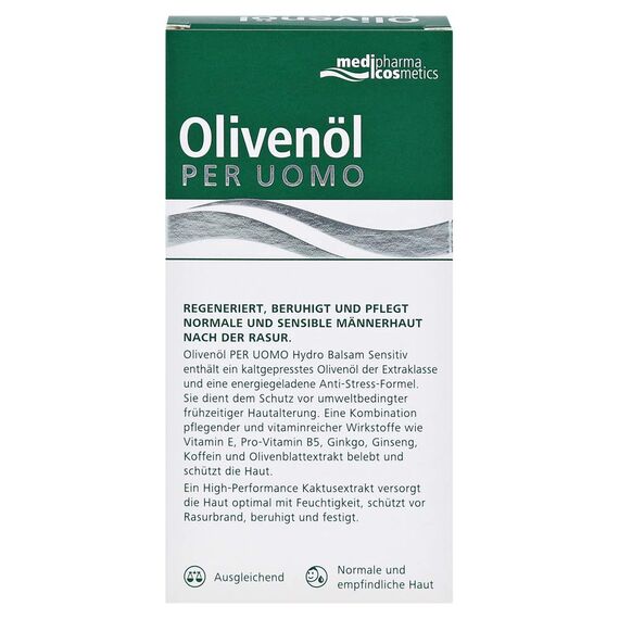 OLIVENÖL PER Uomo Hydro Balsam sensitiv, 95 g