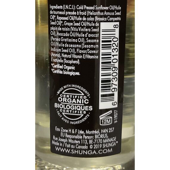 Shunga Erotic Arts Organica Massage-Öl, Red, 240 ml