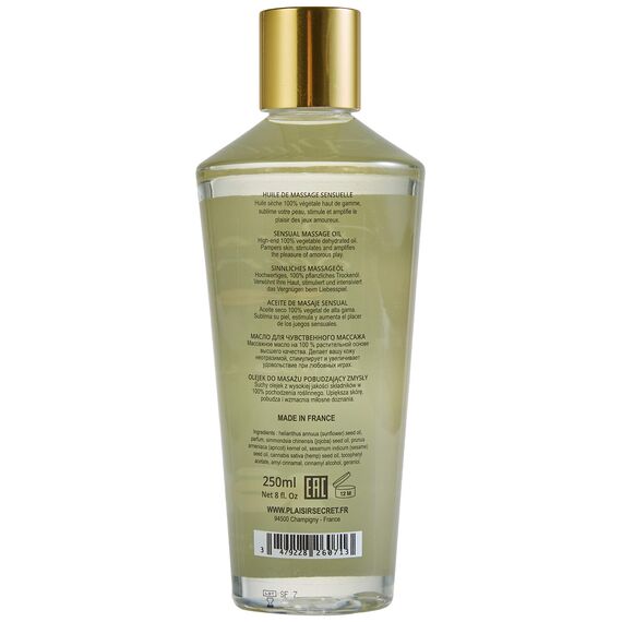 Plaisirs Secrets PLAISIR SECRET Massageöl für Sex und Sinnlichkeit, 250 ml