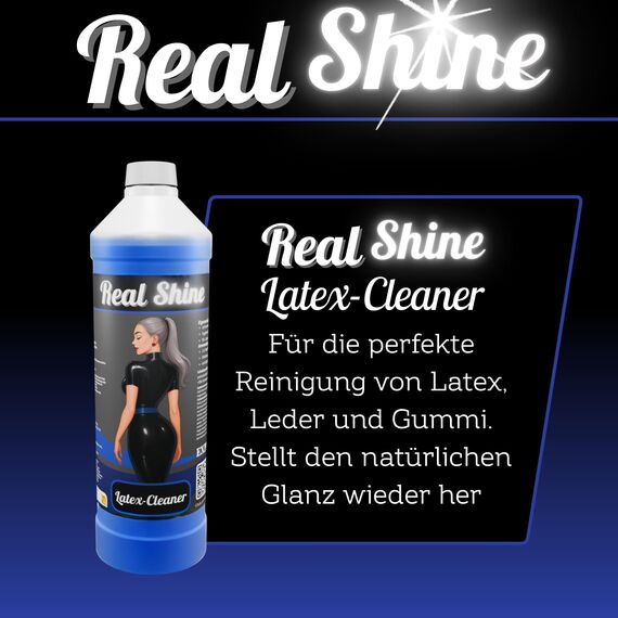 Optimal Products Special Latex Cleaner 1 L I Latex Pflege Waschmittel mit Glanz I geruchsneutraler Latexreiniger vegan I Spezialwaschmittel für Latexkleidung I Auch Reiniger für Gummi - und Kunstleder