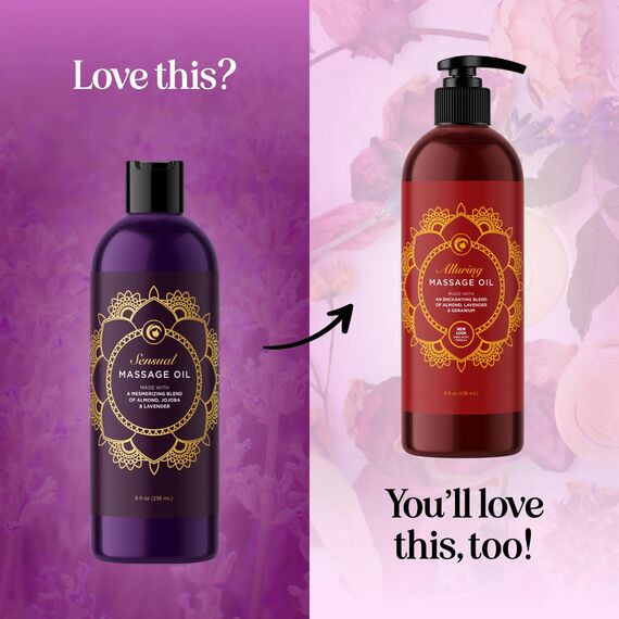 maple holistics Sinnliche Massageöl W/reinen Lavendelöl - Entspannung Almond & Jojoba-Öl - Damen & Herren Â € „100% natürliche hypoallergen Skin Therapy - USA haben