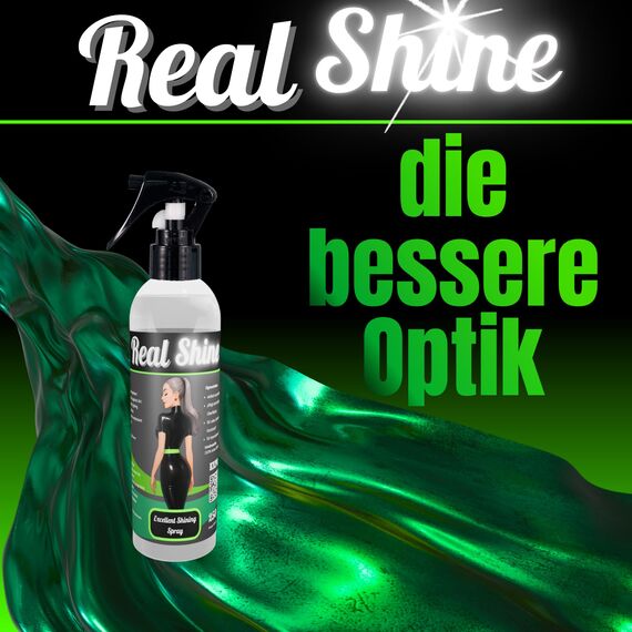 Excellent Shining Spray 250ml I Öl für Latex I professionelle Gummipflege und ergiebige Anziehhilfe I geruchslose Latexpflege für Hochglanz-Optik | 250ml Spray