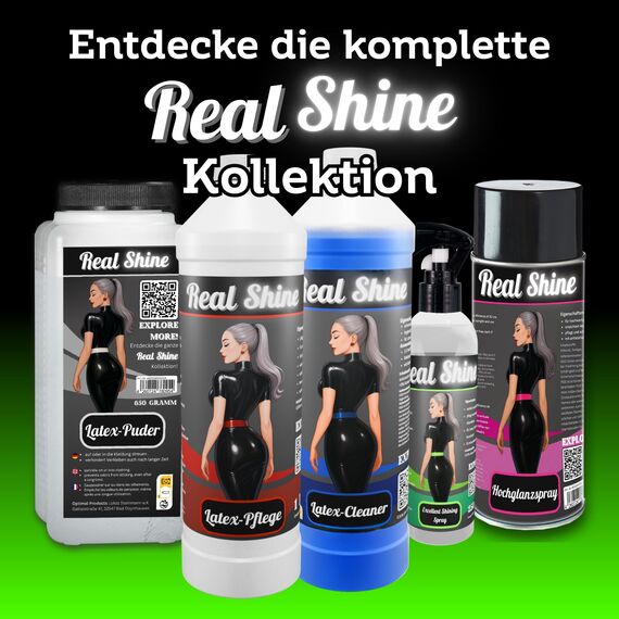 Excellent Shining Spray 250ml I Öl für Latex I professionelle Gummipflege und ergiebige Anziehhilfe I geruchslose Latexpflege für Hochglanz-Optik | 250ml Spray