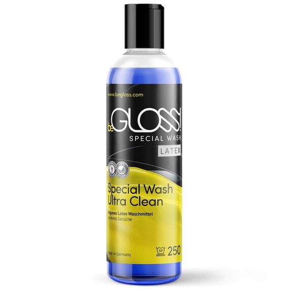 beGLOSS Special Wash Latex 250 Waschmittel Reiniger Pflege Latex Shampoo Latexpflege