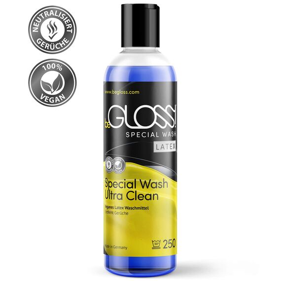 beGLOSS Special Wash Latex 250 Waschmittel Reiniger Pflege Latex Shampoo Latexpflege