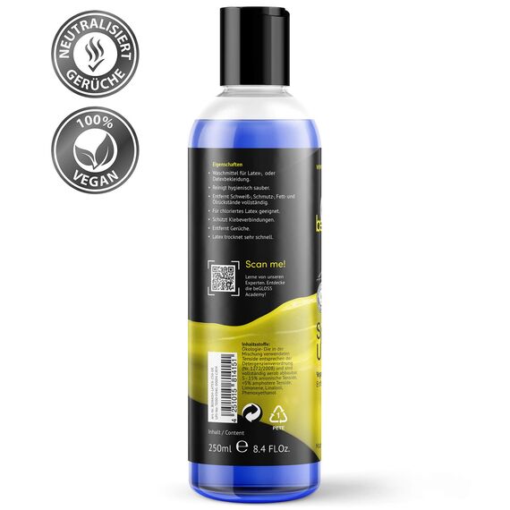 beGLOSS Special Wash Latex 250 Waschmittel Reiniger Pflege Latex Shampoo Latexpflege