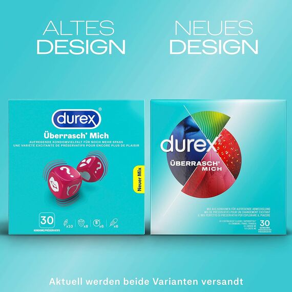 Durex Überrasch Mich Kondome 3 x 30 Stück