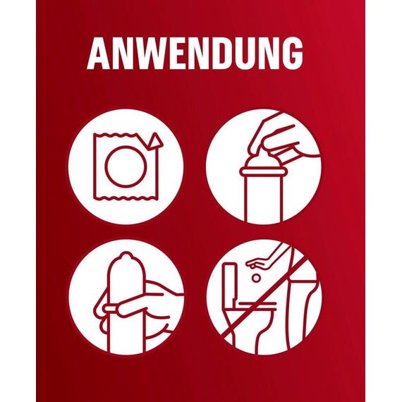 Durex Gefühlsecht XXL Kondome – Dünne Kondome mit großer Passform & mit Silikongleitgel befeuchtet, transparent, angenehmer Geruch - für einen komfortablen Sit – 30er Pack (1 x 30 Stück)