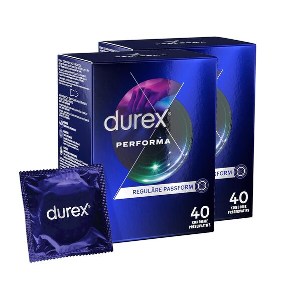 Durex Performa Kondome 2 x 40 Stück