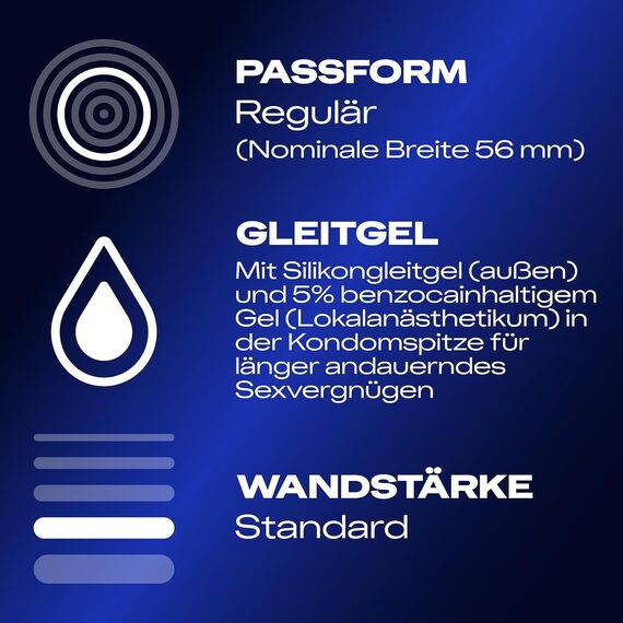 Durex Performa Kondome 2 x 40 Stück