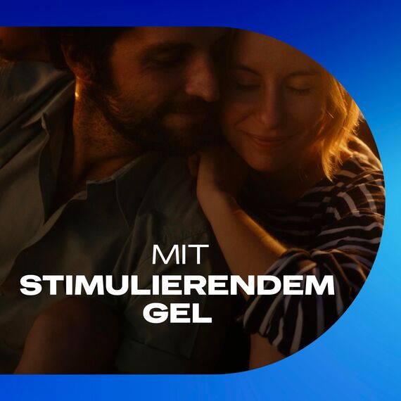 Durex Intense Kondome – Mit Noppen, Rippen & mit Desirex-Gel befeuchtet – Perfekter Sitz & leichtes Abrollen – 22 Kondome (1er Pack)