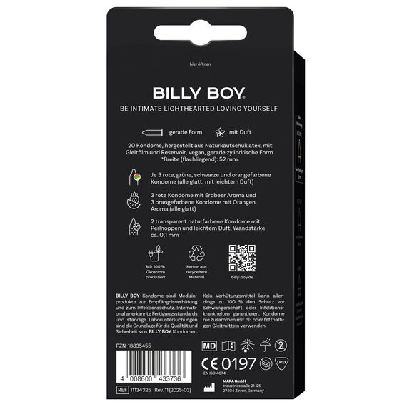 BILLY BOY BUNTE VIELFALT 20ER
