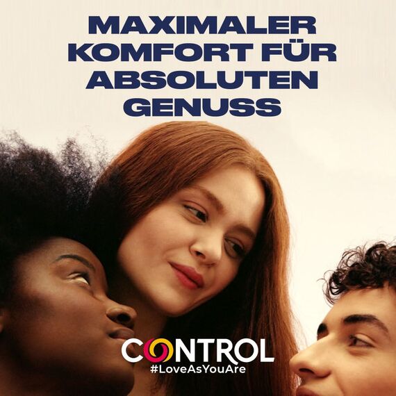 CONTROL NATURE Elastische Naturlatex-Kondome - 24 Stück.