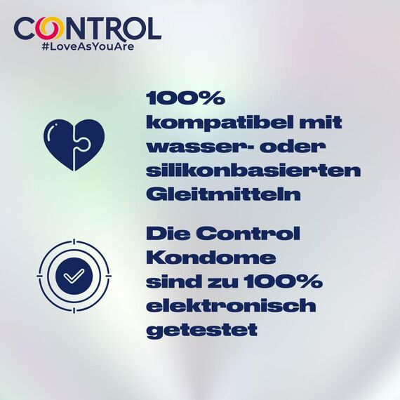 CONTROL Finissimo Ultrafeel: extradünne Kondome, 0,04 mm – 24 Kondome