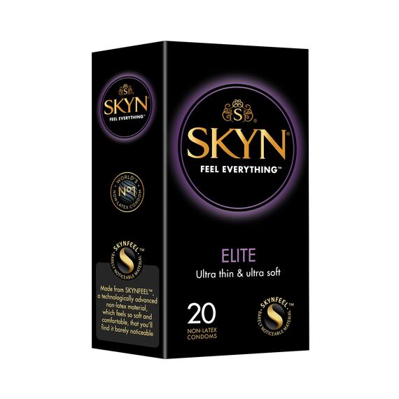 Skyn Elite 20 Herrenkondome, ultradünn, ultraweich, 200018