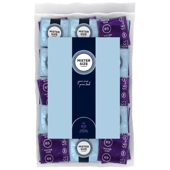 Mister Size Mister Size 69 mm Kondome, Mehrfarbig, One Size