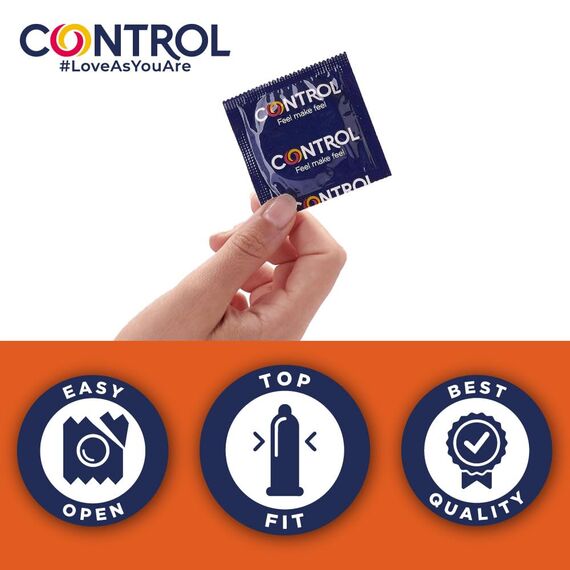 CONTROL FINISSIMO ORIGINAL Superdünne Naturlatex-Kondome (0,05 mm) - 24 Stück.