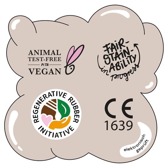 einhorn Kondome I 7er Classico I 7 Stück I Standardgröße 54 mm I vegane, hormonfreie Verhütung ohne Chemie I natürlicher Gleitfilm I nachhaltig und sicher